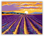  Levendulamezők Alkonyatkor - számfestő készlet