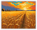  Aranyló Búzamezők Szépsége - számfestő készlet