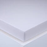 decoDoma Cearşaf cu elastic jersey EXCLUSIVE alb 180 x 200 cm