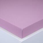 decoDoma Cearşaf cu elastic jersey EXCLUSIVE violet set 2 buc 90 x 200 cm