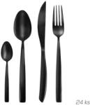 Orion Tacâmuri inox BLACK LUXURE, 24 piese Tacam