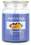 Provence Lumânare în borcan cu capac PRUNE DULCI, 510 g