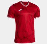 Joma GOLD VII SHORT SLEEVE T-SHIRT dressz / póló piros fehér M