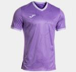 Joma GOLD VII SHORT SLEEVE T-SHIRT dressz / póló lila fehér XL