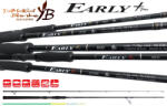 YAMAGA Blanks Early+ 98H 2, 93m 18-60gr 2 Részes Pergető Bot (YB14088)