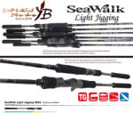 YAMAGA Blanks Seawalk Light Jigging B66L Baitcast 1, 98m 40-80gr 2 Részes Pergető Bot (YB17003)