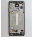 Samsung LCD Kijelző Samsung A528 (A52s) fekete ORG GH82-26861A/26863A/26909A/26910A