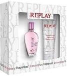 Replay Jeans Spirit! For Her Szett - EDT 20 ml + Testápoló 100 ml - parfumcenter