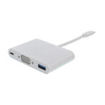 HOPE R Hub Thunderbolt 3, Convertor USB 3.1 Type C la VGA, USB 3.0 si USB Type C (CTU3VGAUHP)