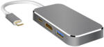 HOPE R Hub 5 in 1 USB 3.1 Type-C la HDMI 4K, 3 x USB 3.0, 1 x USB3.1 pana la 5 Gbps, HOPE R (H51U31HHP)