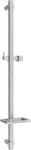 Mexen DQ bară de duș cu săpunieră 80 cm, grafit - 79381-66 (79381-66)