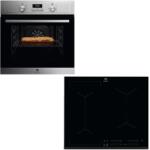 Electrolux EOF3H00BX +EIV634 Sütő+indukciós főzőlap szett (EOF3H00BX +EIV634)
