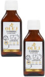 Lab-v Ulei de somon 100% pentru câini și pisici de toate vârstele 2x100ml Presat la rece