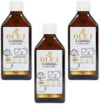 Lab-v Ulei de somon 100% pentru câini și pisici de toate vârstele 3x250ml Presat la rece