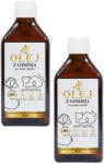 Lab-v Ulei de somon 100% pentru câini și pisici de toate vârstele 2x250ml Presat la rece