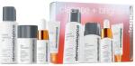 Dermalogica - Set curatare si luminozitate Dermalogica Cleanse + Brighten, Gel de curatare Special Cleansing, 50 ml + Pudra exfolianta Daily Microfoliant, 13 g + Ser iluminator cu Vitamina C Biolumin-C, 10 ml + S