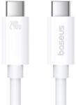 Baseus Superior 2 Adatkábel Type-C - Type-C, Törésgátló, Fehér