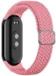 gigapack Xiaomi Smart Band 9 szőtt mintás textil pótszíj rózsaszín (GP-146571)