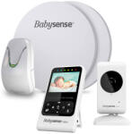 BABYSENSE 7 légzésfigyelő V24R compact kamerás bébiőrrel