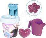 Smoby Set găleată Frozen Medium Garnished Bucket Life Smoby cu stropitoare 6 piese 18 cm înălțime de la 18 luni (SM862195)