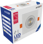 Avide LED panel Beépíthető 38° Négyzetes 7W CW 6400K (ALDLS38CW-S-7W)