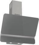 Studio Casa Hota decorativa Studio Casa Dual Plane Grey, 60 cm, 1 Motor Tubo, Putere de absorbtie 400 m3/h, Metal si sticla gri (PLANEGREY60) Hota