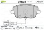 VALEO set placute frana, frana disc VALEO 301720 (301720)