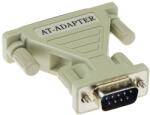 ACT AB9146 D-sub Adapter 9 pole Male to 25 pole Female with Molded Body Grey (AB9146)