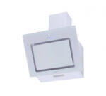 CATA AG6-A600 XGWH fehér üveg Fali páraelszívó LED világítás 1 db motor, 650 m3/h, 60 cm széles, B Energiaosztály, (02027110)