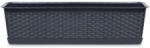 Prosperplast Ratolla Case P Rattan Hatású Balkonláda Antracit 78 cm, 10db-os csomag (ISR800P-S433)
