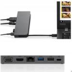 Lenovo Usb-c Travel Hub bővítő adapter (vga, Hdmi, 2xUSB, RJ45) (4X90S92381)