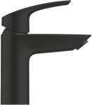 GROHE Eurosmart Black mosdócsaptelep, leeresztő nélkül, S méret, matt fekete 239222433