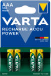 VARTA POWER akkumulátor mikro/ AAA 550 mAh BL4 (4db-os) - 56743 (56743101404)
