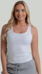 GymBeam STRIX Дамски потник Ribbed White L