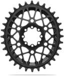 absoluteBLACK Lánckerék MTB OVAL SRAM 8 csavaros DM T-Type BOOST fekete (3mm offset) 34T