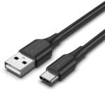 Vention USB-A 2.0/M -> USB-C/M, 2m, (3A, fekete), kábel (CTHBH) - onlinepatron