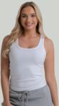 GymBeam STRIX Maiou pentru femei Ribbed White S