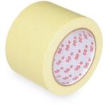 WIMEX Bandă adezivă creponată (PAP/Hot-melt) galbenă 75mm x 50m [1 buc]
