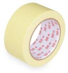 WIMEX Bandă adezivă creponată (PAP/Hot-melt) galbenă 50mm x 50m [1 buc]