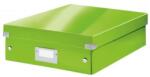 Leitz Cutie organizatoare medie Click & Store verde metalizat