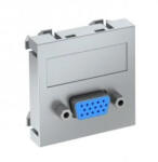 OBO Bettermann 6104616 MTG-VGA S AL1 Modul 45 VGA csatl. aljz. Hüvely csavaros rögzítéssel 45x45mm festett alumínium (6104616)