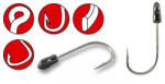 Gamakatsu Preda Trailer Hooks Black #2/0 Horog (185017-200-0)