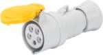 Gewiss Priza Mobila Dreapta HP IP44/IP54 2P+E 32A 100-130V 50/60Hz Galben 4H Cablaj Cu Surub Gewiss GW62012H (GW62012H)