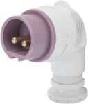 Gewiss Fisa 90° IP44 2P 32A 20-25V 50-60Hz Violet N. R. Cablare Cu Surub Gewiss GW60136 (GW60136)