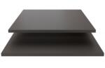 WOOOD Grau fekete lakkozott polcok 54 x 47 cm (400497-M)