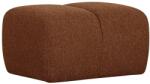WOOOD Tégla barna bouclé lábzsámoly Zuno 80 x 60 cm (377450-RM)