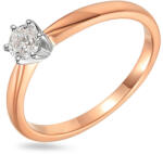 Heratis Forever Lumière laboratóriumban termesztett gyémánt eljegyzési gyűrű, rózsaszín arany IZLG1227R