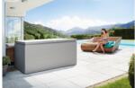 Biohort LoungeBox prémium tároló láda 200 (200 x 84 cm), kvarcszürke-metál (68075)