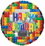 Conver Fólia lufi, gömb, LEGO, 45cm