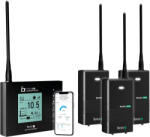 VNT electronics s. r. o - Fencee Univerzális online villanypásztor felügyeleti készlet - WiFi Gateway GW100 - 3 × MX10 Monitor
